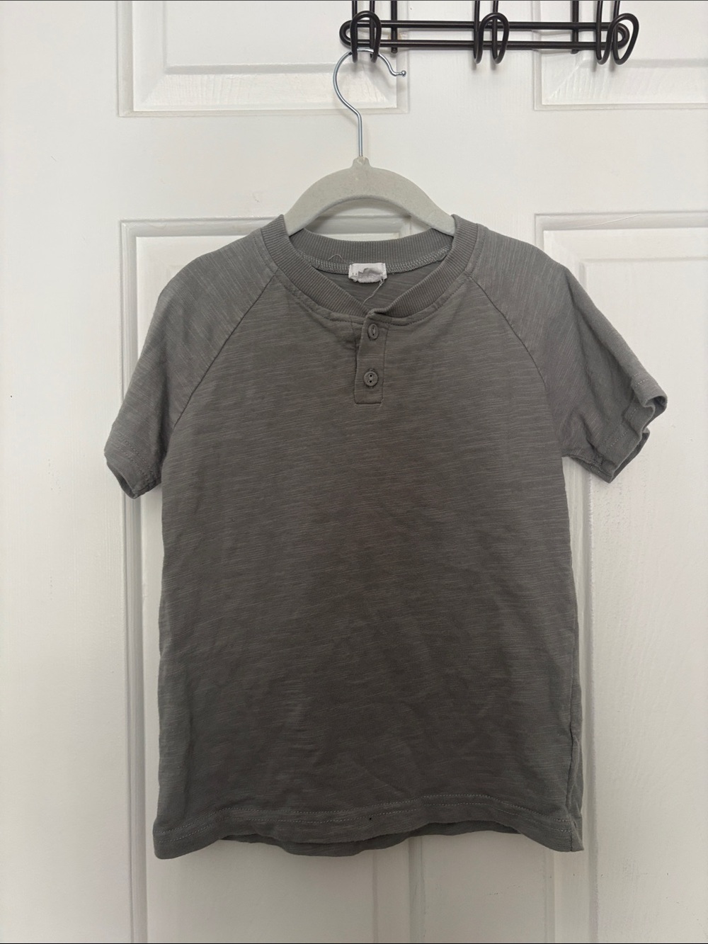 Jamie Kay Short Sleeve Weston Henley Tee in Milford sound